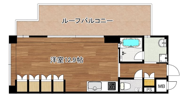 ＡＴＲＩＯ 602号室 間取り
