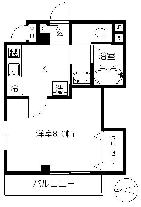 アドニス 間取り図