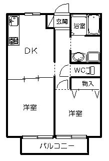 サンダーハイツ 間取り