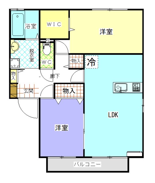 クレセント 間取り
