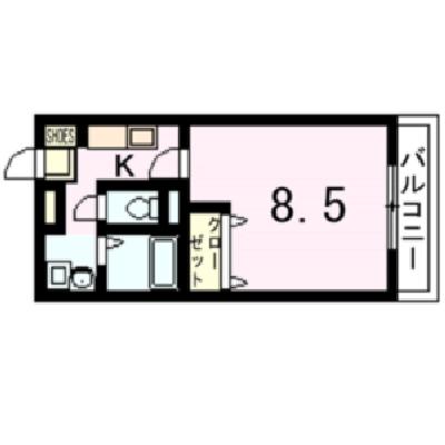 グランバリエ桂 間取り図