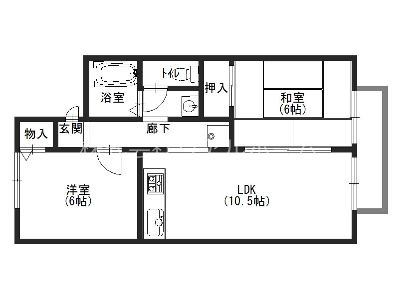 セジュール弥生 間取り