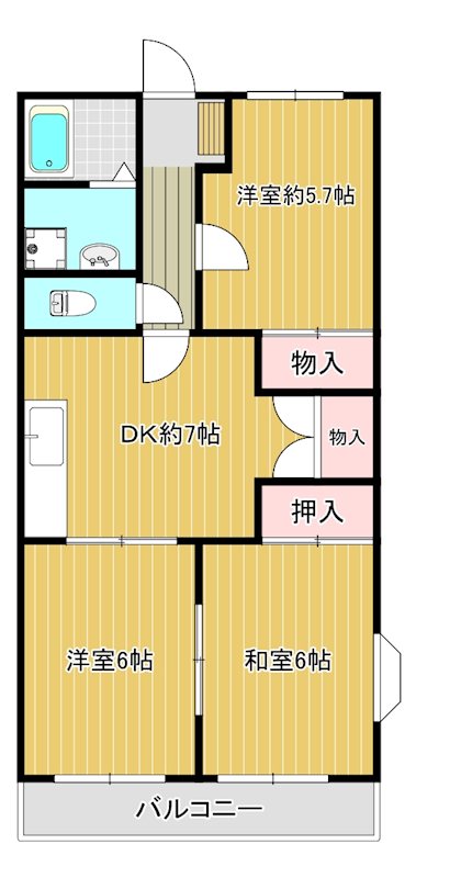 オステンハイム 間取り