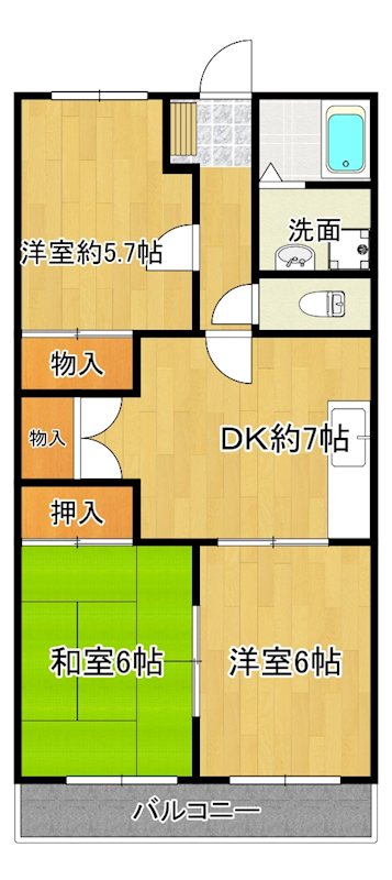 オステンハイム 間取り