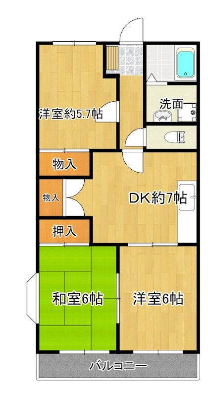 オステンハイム 間取り
