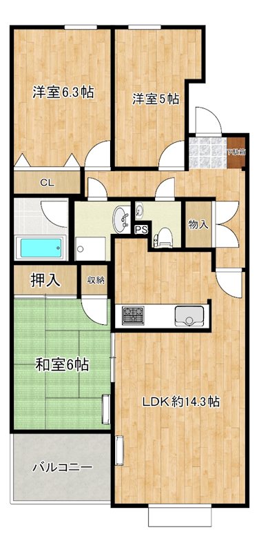 ランビニオン 間取り