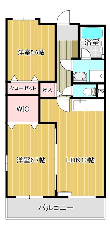 アリコ・ヴェール 間取り