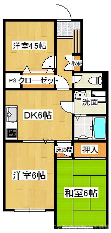 ソレイユ・アヴリル 間取り