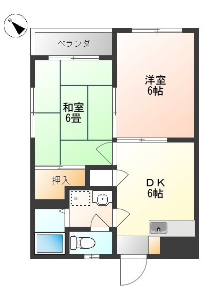 カーサ・フィオーレ 間取り