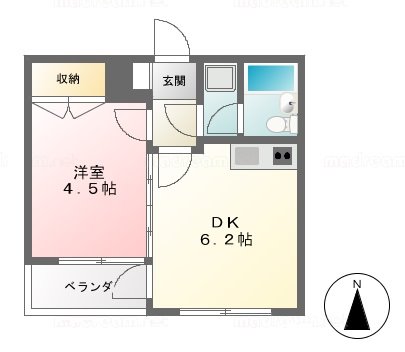 草舎 間取り