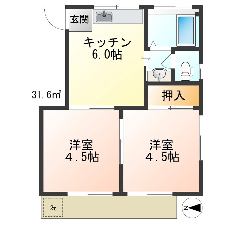 パークハイツ 間取り