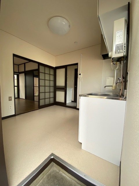パークハイツ 玄関