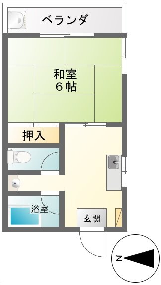 ハイツ川村 間取り