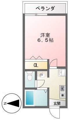 マ・メゾン府中 間取り