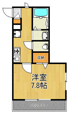 アゼリアハウス 間取り図
