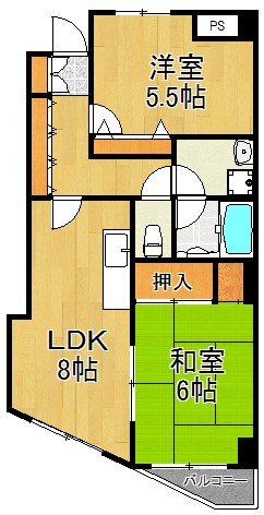 リバーセンタービル 902号室 間取り
