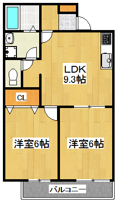 ウエストタウン 間取り