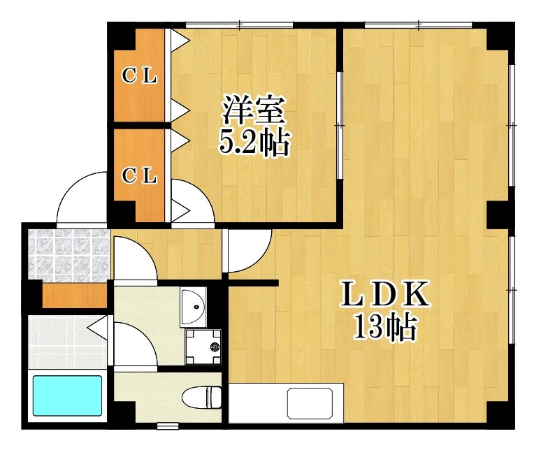 エステートピア京町 間取り
