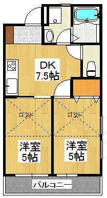 クレールⅡ 間取り