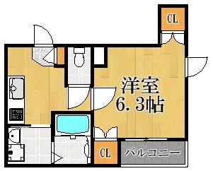リ・ルーチェ 302号室 間取り