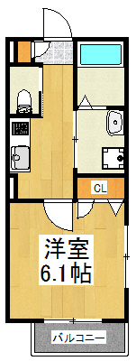 ユタカ ハイツ 間取り