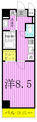 アルカンシエル 間取り