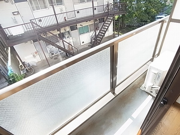 ロマネあけぼの ベランダ