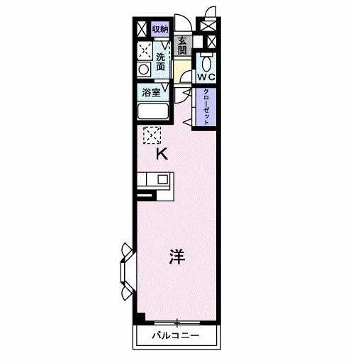 コモド　カーサ 302号室 間取り