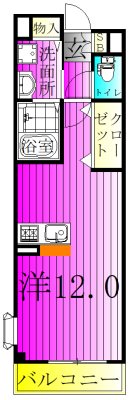 コモド　カーサ 302号室 間取り