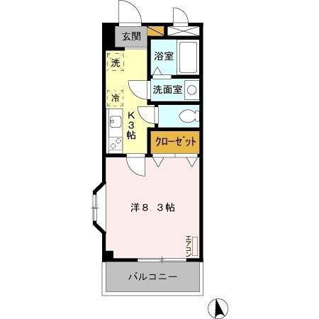 ボヌール柏の葉キャンパス 310号室 間取り