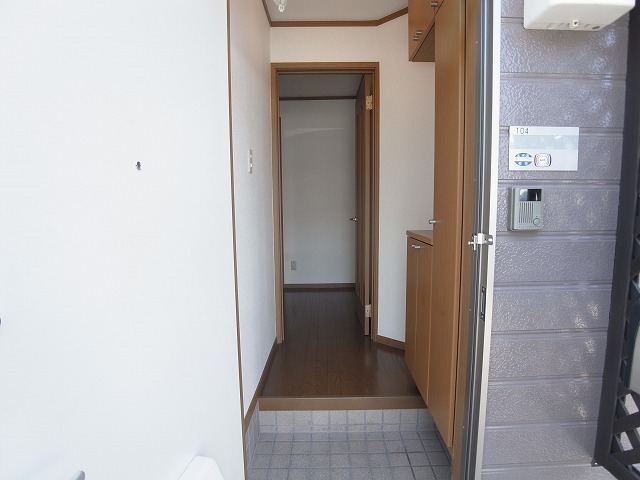 アルカディアI 玄関