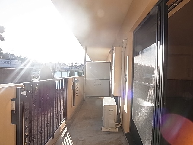 サンタバレー弐番館 ベランダ