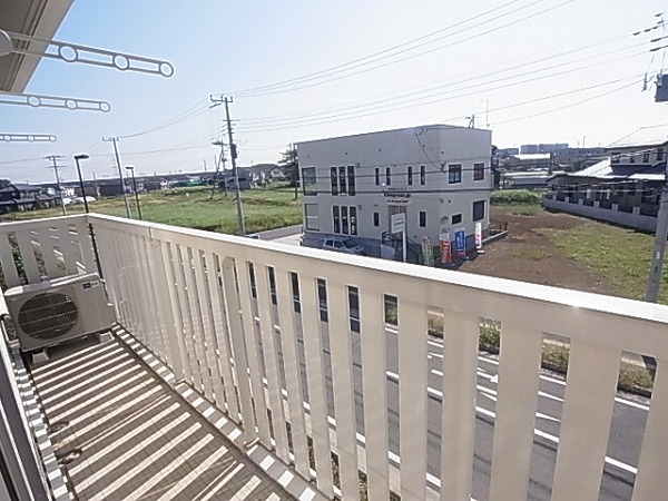 グラシューズⅡ ベランダ