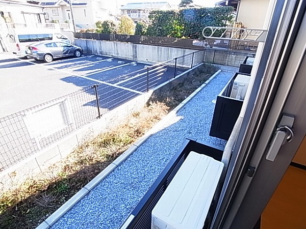 レインボー ベランダ