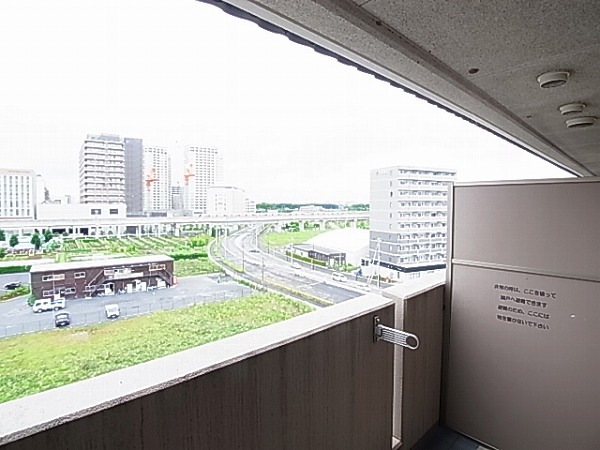 アルカンシェル ベランダ