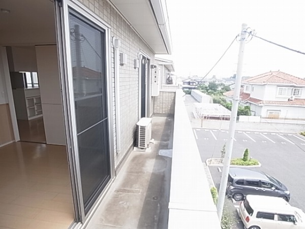 カシータⅡ ベランダ