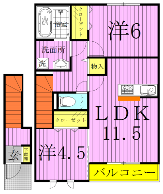 アルプス 間取り