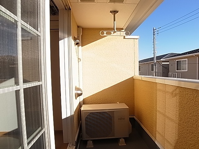 カーサ・大井Ｂ ベランダ