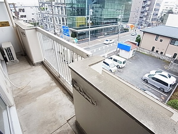 澁谷ビル ベランダ