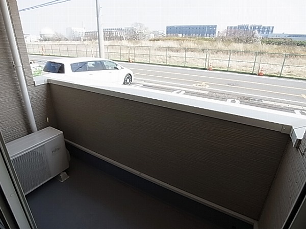 ラフレシールⅠ ベランダ