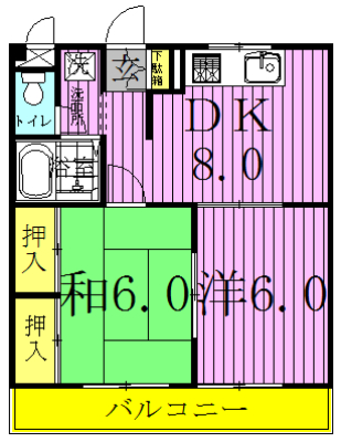 K-Forum Bld. 205号室 間取り