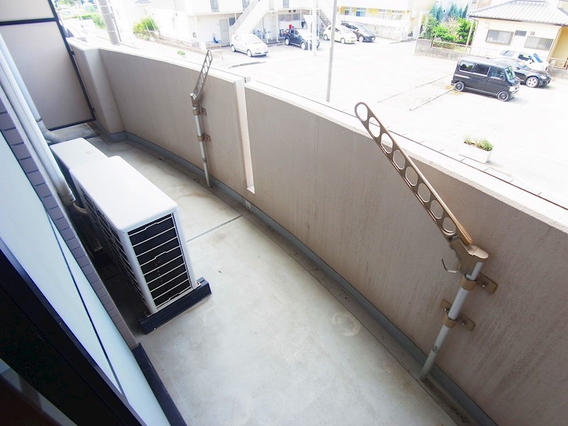 プレジオⅡ ベランダ