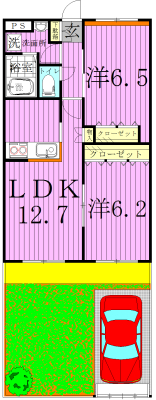 ビアン・ゼルコバ 103号室 間取り