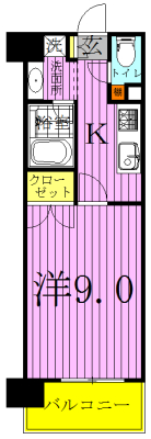 アーク柏レジデンス 303号室 間取り