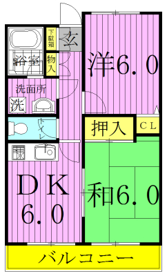 丸山ビル 202号室 間取り