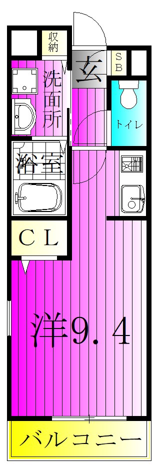 ベル・オトンヌ 106号室 間取り
