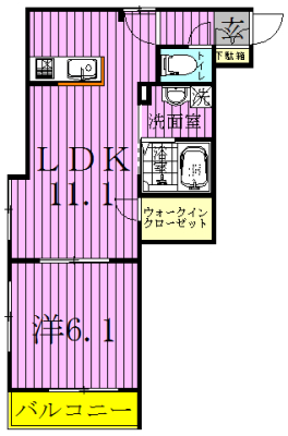 めぞん陽だまり 間取り