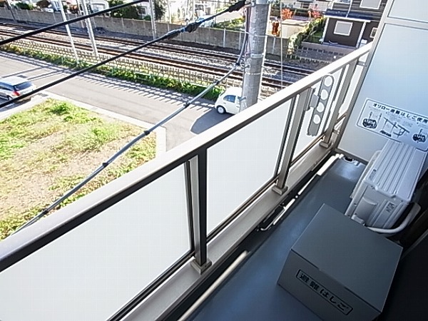 フラットおおたかの森 ベランダ