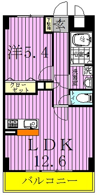 Murray Hill 間取り