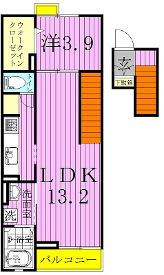 マスターズ 403号室 間取り